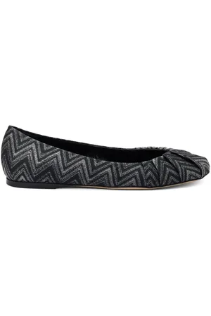 Missoni Ballerine con motivo a zigzag