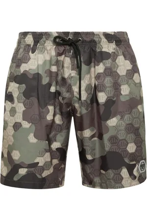 Philipp Plein Costume da bagno con monogramma