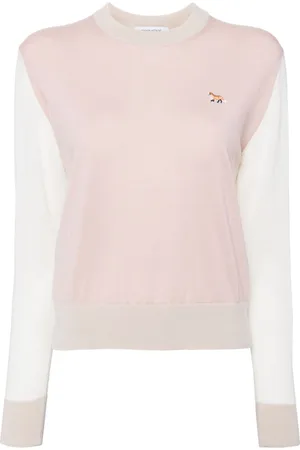 Maison Kitsuné Maglione con design color-block