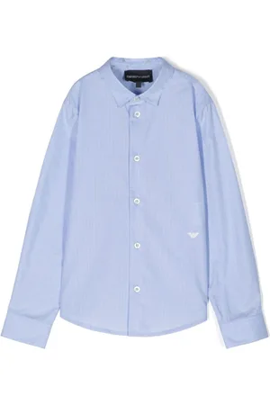 Emporio Armani Camicia con ricamo