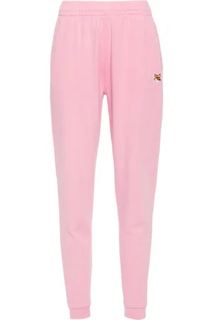 Maison Kitsuné Pantaloni sportivi con applicazione Fox Head
