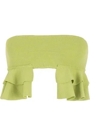 CLUBE BOSSA Top bikini Turbe con ruches