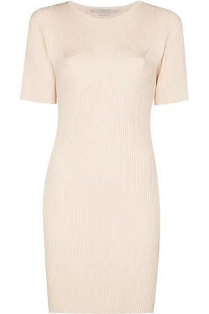 Stella McCartney Abito corto a coste