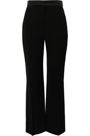 Casablanca Pressed-crease long-length straight-leg trousers