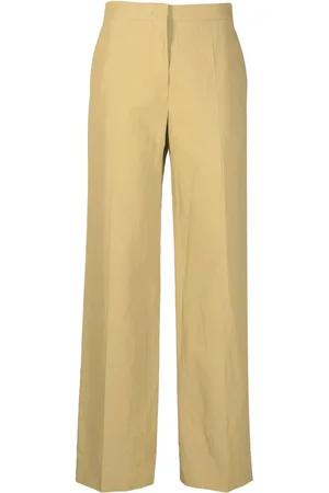 Jil Sander Pantaloni sartoriali a vita alta