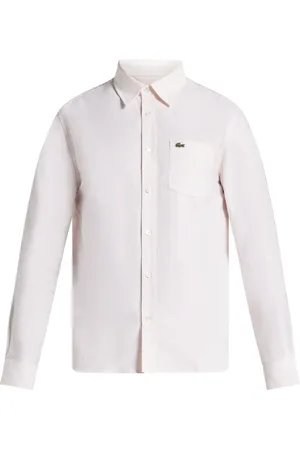 Lacoste Camicia in cotone biologico