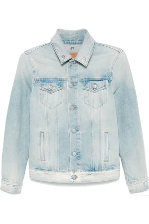 Maison Margiela Giacca denim con effetto vissuto
