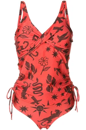 Lygia & Nanny Tankini top Bruma con stampa
