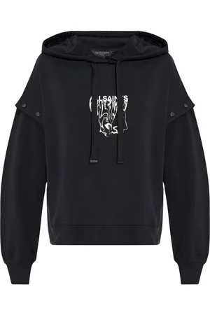 AllSaints Felpa Inkants Amphia con cappuccio