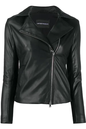 Emporio Armani Giacca biker con zip