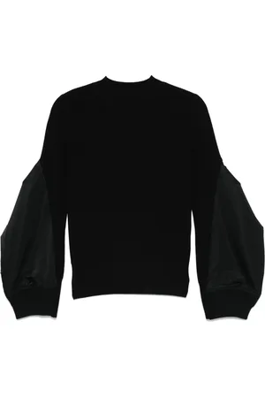 SACAI Maglione con inserti