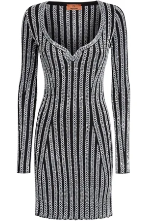 Missoni Abito corto con scollo a V