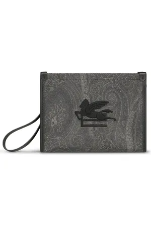 Etro Clutch Essential con stampa paisley
