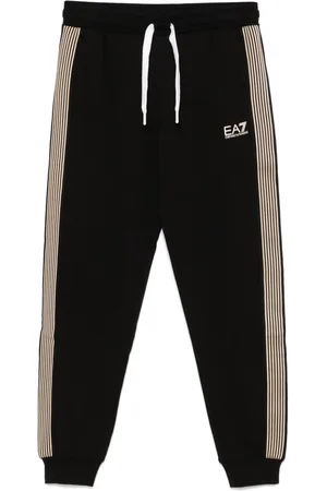 EA7 Pantaloni sportivi con righe laterali