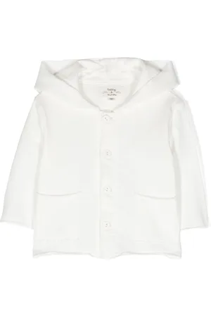 TEDDY & MINOU Cardigan lungo con cappuccio