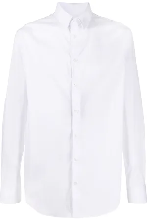 Giorgio Armani Camicia con orlo curvo