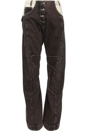 Kiko Kostadinov Jeans con design patchwork