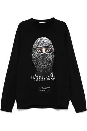 Ih Nom Uh Nit Maglione con stampa Black Mask