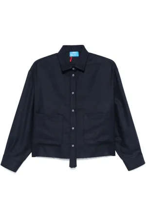 ..,MERCI Camicia con orlo a taglio vivo