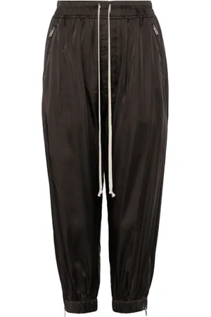 Rick Owens Pantaloni sportivi crop