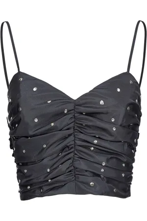 Pinko Top Nevache con borchie