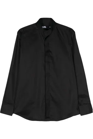 Karl Lagerfeld Camicia con colletto alla coreana