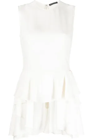 Alexander McQueen Blusa asimmetrica anni 2010