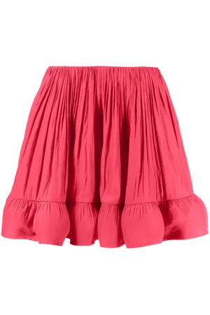 Lanvin Minigonna svasata con ruches