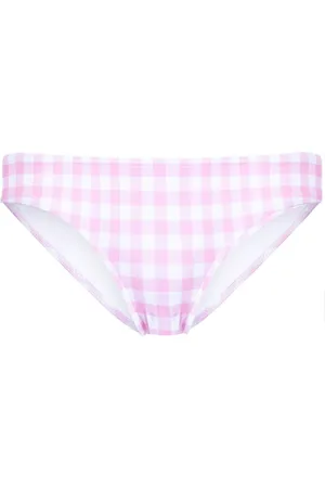 Ephemera Slip bikini a quadretti
