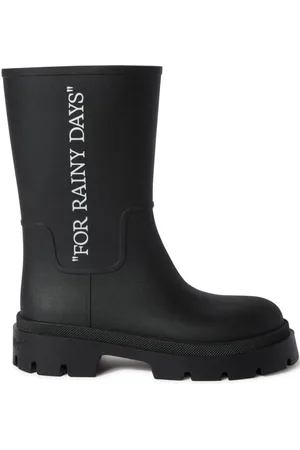OFF-WHITE Stivali con stampa
