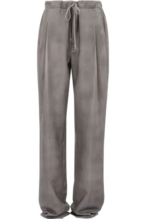 Maison Margiela Pantaloni dritti con coulisse