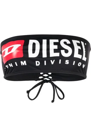 Diesel Top bikini con stampa