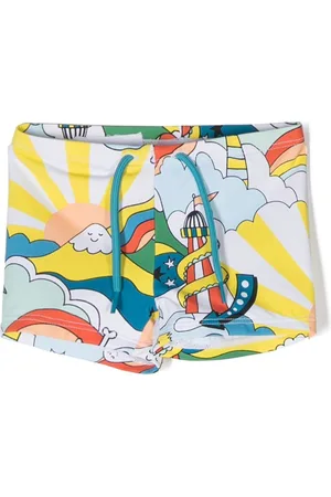 Stella McCartney Costume da bagno con stampa grafica