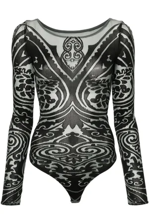 Wolford Body Tattoo x ETRO