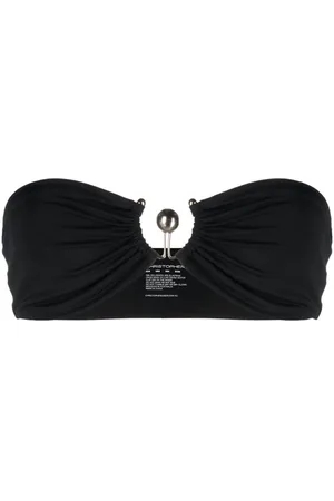 CHRISTOPHER ESBER Top bikini a fascia con dettaglio ad anello