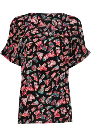Fendi Top con stampa geometrica anni 
