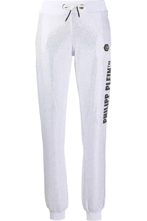 Philipp Plein Pantaloni sportivi con borchie