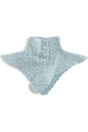 Barrie Colletto in cashmere traforato