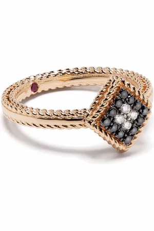 Roberto Coin Anello Palazzo Ducale in oro 18 carati con diamanti