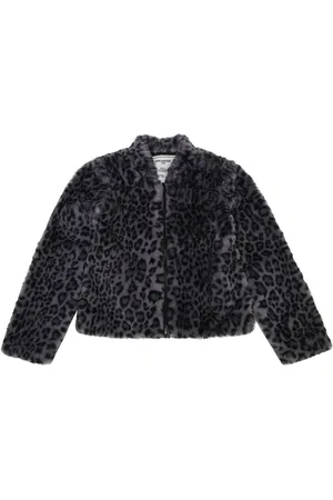 Zadig & Voltaire Giacca in finta pelliccia leopardata