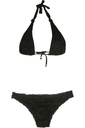 AMIR SLAMA Top bikini con pizzo