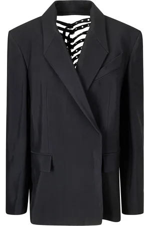 MUGLER Blazer con fibbia