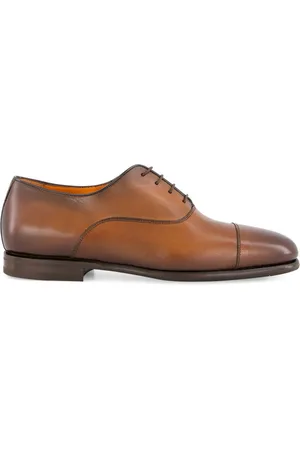 santoni Oxford in pelle