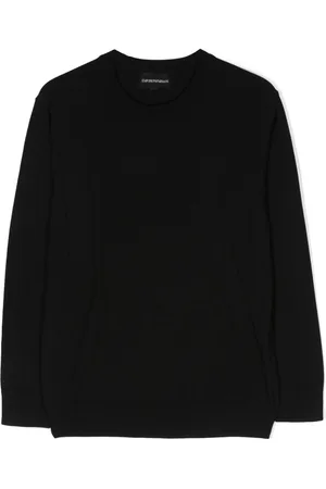 Emporio Armani Maglione con effetto jacquard