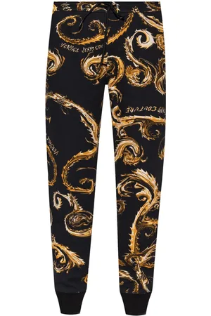VERSACE Pantaloni sportivi con stampa