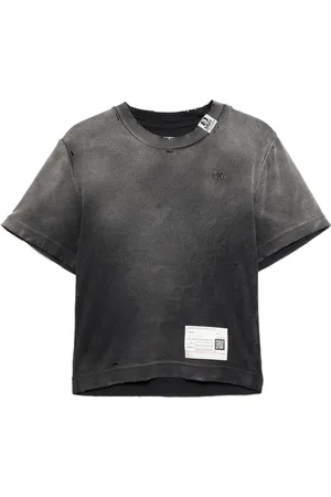 Maison Mihara Yasuhiro T-shirt con ricamo