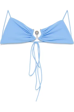 CHRISTOPHER ESBER Top bikini con ruches