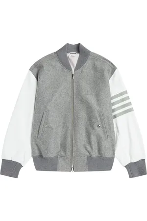 Thom Browne Bomber con dettaglio a 4 righe