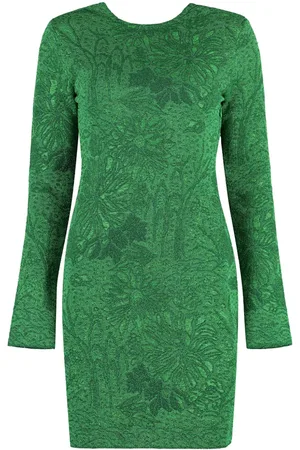 Givenchy Abito corto a fiori jacquard