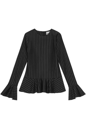 Ganni Blusa gessata